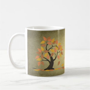 Automne (秋) Automne Arbre Feuille Mug