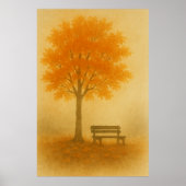 Automne 5, Encore Automne Matin, Impression Saison (Devant)