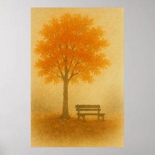 Automne 5, Encore Automne Matin, Impression Saison