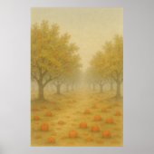 Automne 8, Le Dernier Orchard, Impression saisonni (Devant)