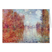 Automne à Argenteuil par Claude Monet (Devant horizontal)