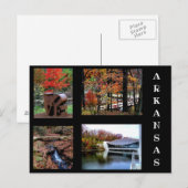 Automne à Bentonville Arkansas Photographie Carte (Devant / Derrière)