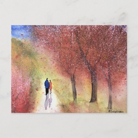 AUTOMNE À MONTRÉAL, CARTE POSTALE (Devant)