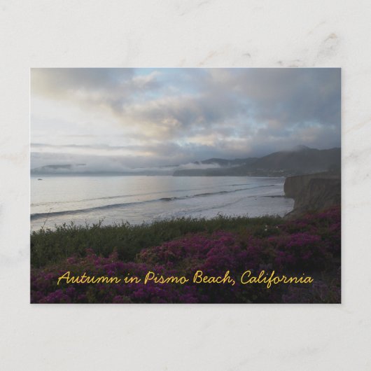 Automne à Pismo Beach Carte postale (Devant)