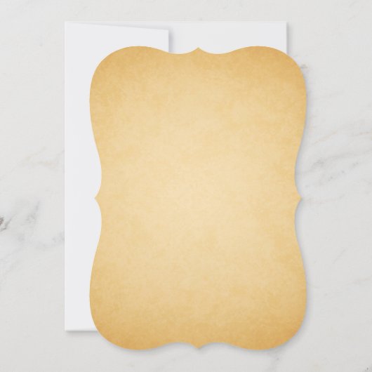 Automne Acorn Chêne Feuille Faire-part de mariage  (Dos)