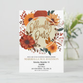 Automne Adoption Fête Invitation (Debout devant)