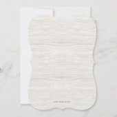 Automne Adulte Anniversaire Fête Invitation Jalon (Dos)