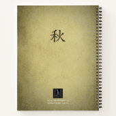 Automne [Aki] Carnet d'arbre (Dos)