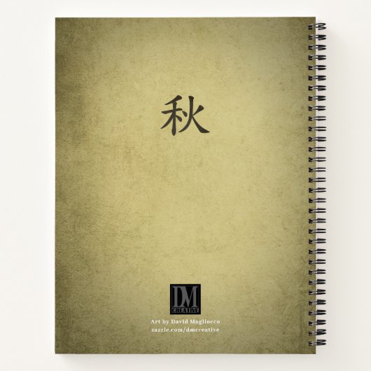 Automne [Aki] Carnet d'arbre (Dos)