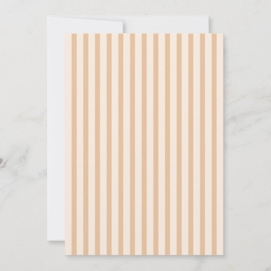 Automne Anniversaire Invitation fille (Dos)