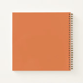 Automne Aquarelle Automne Recette Livre de recette (Dos)