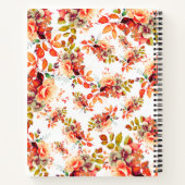 Automne Aquarelle Floral 60e Anniversaire Livre d' (Dos)