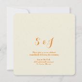 Automne Aspen Grove Custom Wedding Invitation (Dos)