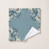 Automne Automne Aquarelle Citrouille Rustique Dust (Gant de toilette)