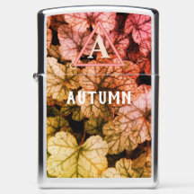 Automne / Automne Arc-en-ciel Monogramme - Feuilla