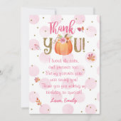 Automne Automne Citrouille Anniversaire Carte de r (Devant)