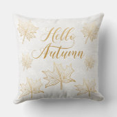 Automne automne Coussin réversible (Verso)