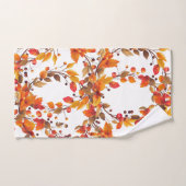 Automne Automne feuilles de récolte (Serviette à main)