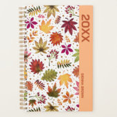 Automne Automne Feuilles Russe Planificateur Autom (Devant)