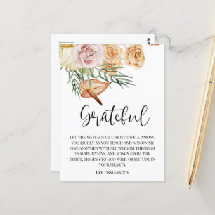 Automne automne Gratuit Bon thanksgiving Carte pos