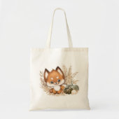 Automne automne Sac fourre-tout renard mignon (Devant)