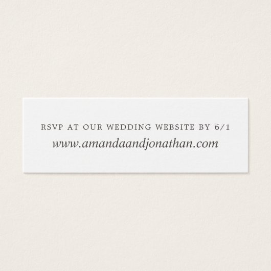 Automne - Automne Watercolor Wedding RSVP (Devant)