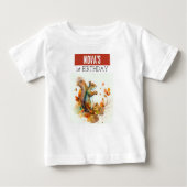 Automne / Autumn Vibes Squirrel - T-shirt d'annive (Devant)