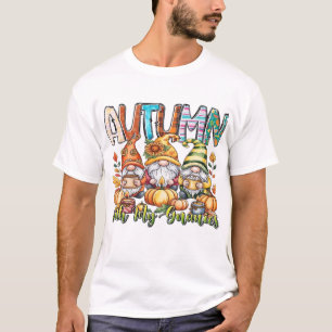 Automne Avec Mes Gnomes T-Shirt Classique.png