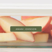 Automne Beech Forêt Tone Couleur Nom Étiquettes (Apposé)