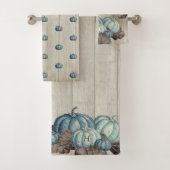 Automne Bleu Citrouille Russe Cute Gray Bois (En situation)