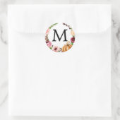 Automne Bliss Monogramme Favoriser Stickers Rustiq (Sac)
