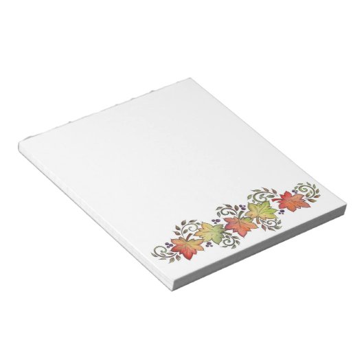 Automne - Bloc-notes (Incliné)