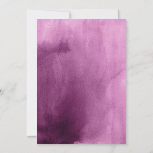 Automne Boho Blooms Baby shower Invitation (Dos)