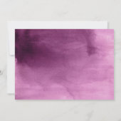 Automne Boho Blooms Bonfire BBQ Party Invitation (Dos)