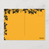 Automne, Bon thanksgiving ! Carte postale (Dos)