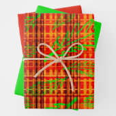 Automne Bright Fallen Feuilles Plaid (En situation)