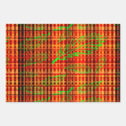 Automne Bright Fallen Feuilles Plaid (Devant)