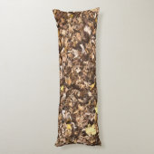 Automne Brown Feuille coussin (Dos (Vertical))
