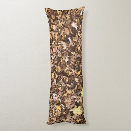 Automne Brown Feuille coussin (Dos (Vertical))