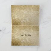 automne brun mariage Merci (Intérieur)