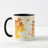 Automne Café Mug automne pour les jours douillets (Gauche)