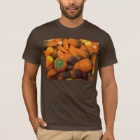 Automne Candy Corn Mens Crew T-Shirt