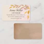 Automne Carte de visite du ministère de l'Orientat (Devant / Derrière)