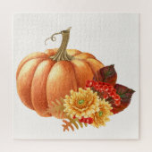 Automne Citrouille Automne Jigsaw Puzzle (Vertical)