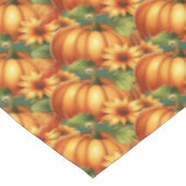 Automne Citrouille Floral Thanksgiving Nappe (Angle)