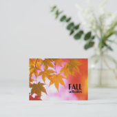 Automne Collectif Cartes de visite de Chubby (Debout devant)