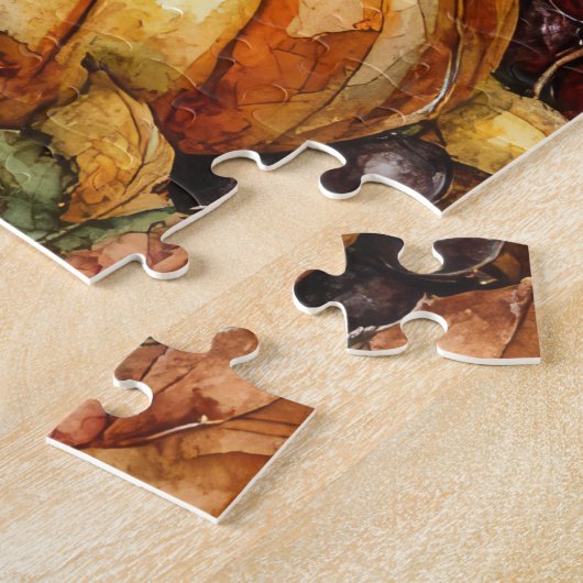 Automne Cornucopia Jigsaw Puzzle (Côté)