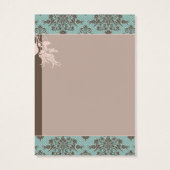 Automne Damask TY Carte pour notes C2 (Dos)