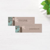 Automne Damask TY Skinny Card (Bureau)