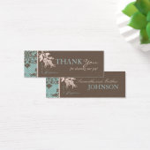 Automne Damask TY Skinny Card 2 (Bureau)